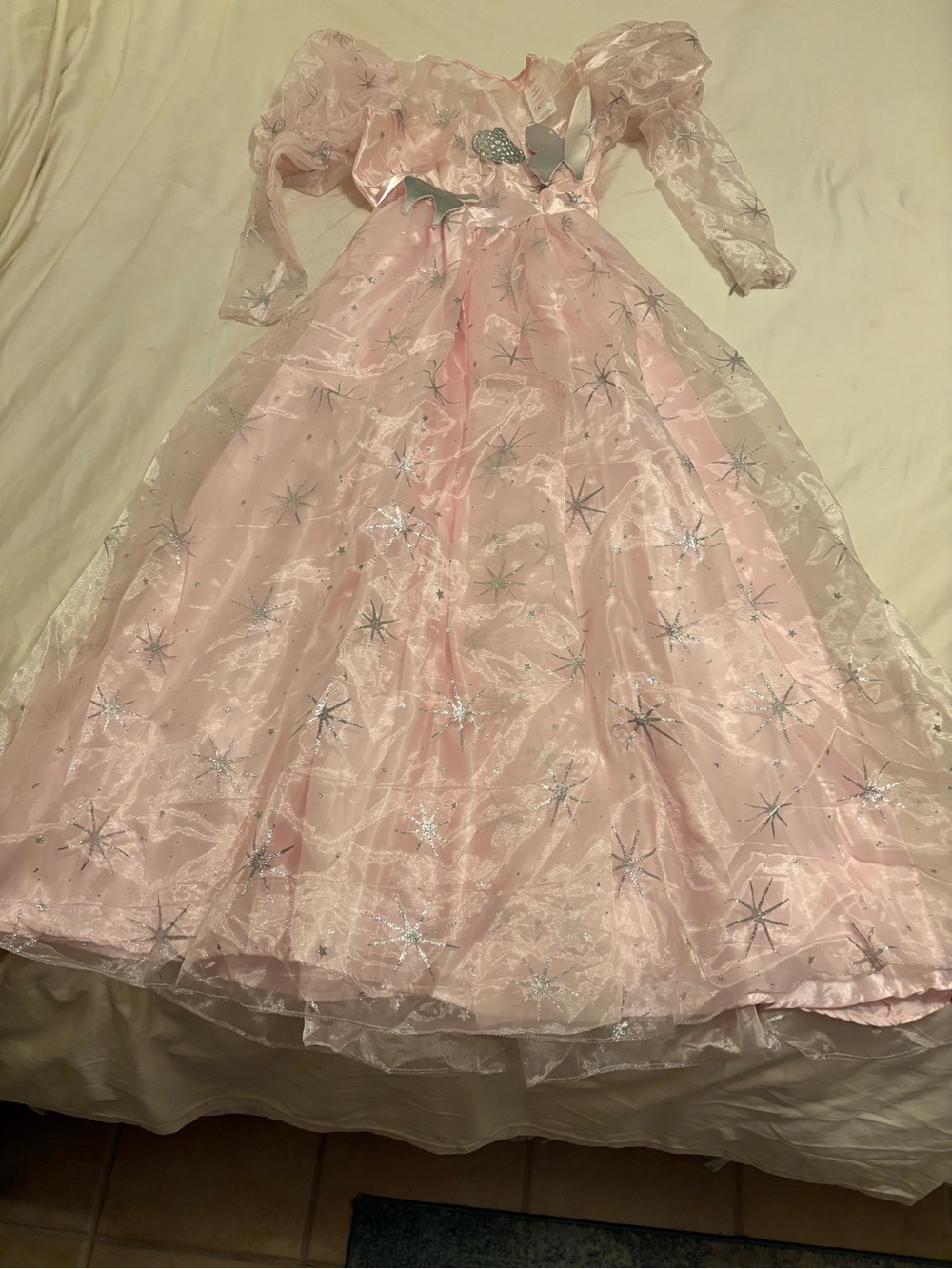 Rubie's Glinda the Good Witch wizard of oz Costume lined Dress new without tags - Picture 1 of 2